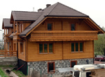 dom drewniany całoroczny